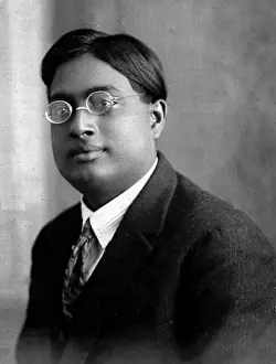 S.N. Bose, indischer Mathematiker und Physiker.