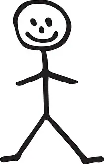 Ein einfacher Stickman