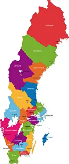 Schwedenkarte