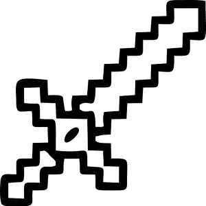 Gerahmter Druck : Sword Gerahmter Druck : Sword