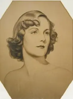 Gerahmter Druck : Unity Mitford von William Acton
