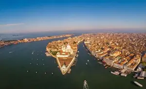 Venedig von oben mit Drohne