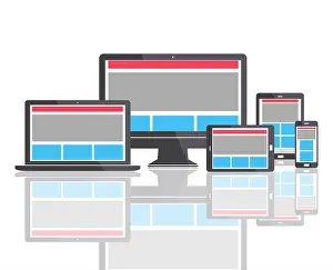 Web-Design-Vorlage Kopierleerfläche-Konzept