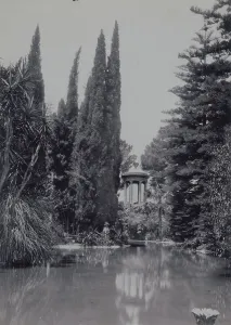 Landscape With Cypress Trees Drucke: Elegy