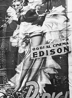 Poster des Edison-Kinos