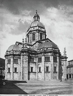 European Church Structures Drucke: The apse of the cathedral of Como