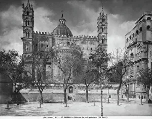 Norman Architecture Europe Drucke: Apse of the cathedral of Palermo