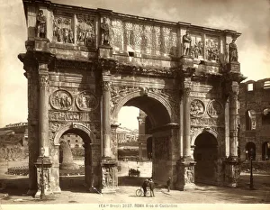 Arch Of Constantine Rome Drucke: The Arch of Constantine in Rome