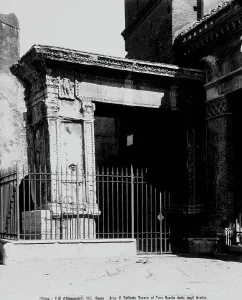 Ancient European Civilization Drucke: Arch erected in honor of Septimius Severus, in the Fourm Boarium, Rome