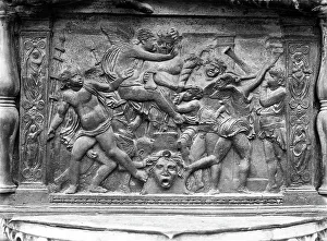 Human Psychology In Art History Drucke: Bacchic scene, detail of Judith and Holofernes