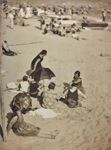 Beach Relaxation Drucke: At the beach