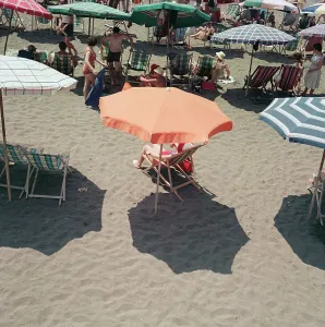 Gerahmter Druck : Die Strandlandschaft von Cecina Gerahmter Druck : Die Strandlandschaft von Cecina