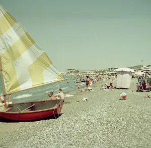 Die Strandlandschaft von Cecina