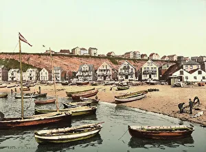 German Coastal Scene Drucke: The beach of the Isle of Helgoland