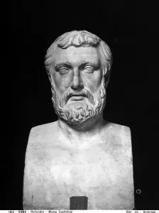 Capitoline Museum Artifacts Drucke: Bust of Periander, the tyrant of Corinth
