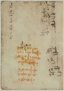 Renaissance Architecture Drawings Drucke: Calculations for an architectual plan and some notes