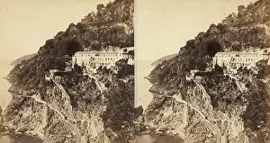 Medieval Landscape Photography Drucke: Capuchin Monastery, Amalfi