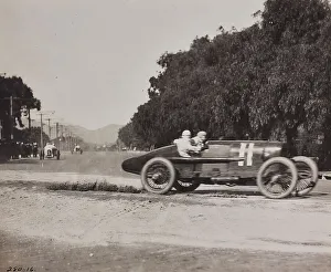 Vintage Automobile Transportation Drucke: Car race