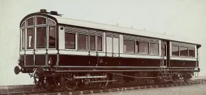 Great Britain Transportation Drucke: The carraige-engine of a train