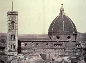 Religious Architecture In Italy Drucke: Cathedral Complex at Giotto's Bell Tower
