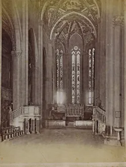 Christian Religious Structures Europe Drucke: Cathedral interior, Arezzo
