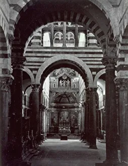 Christian Religious Landmarks Europe Drucke: The cathedral at Pisa