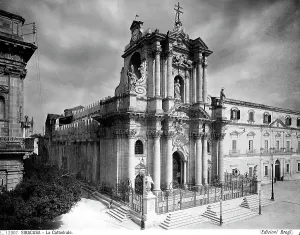 European Capital City Landmarks Drucke: The Cathedral of Syracuse