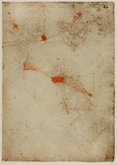 Victoria And Albert Museum Artwork Drucke: A circle, drawing from the Codex Forster II