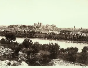 Historic Building Structure Drucke: The city of Avignon