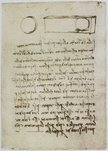 High Renaissance Drawings Drucke: Consideration on different forms of cannon-fired ammunition