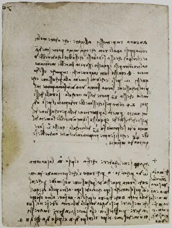 Leonardo Da Vinci Manuscripts Drucke: Considerations on balancing weights