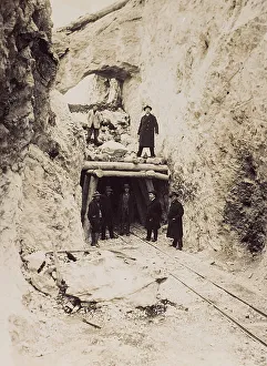 Railway Infrastructure Development Drucke: Construction of a tunnel in the mountain