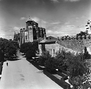Christian Monasteries In Europe Drucke: Convento do Cristo, formerly the Monastery of the Templars of Tomar, Portugal
