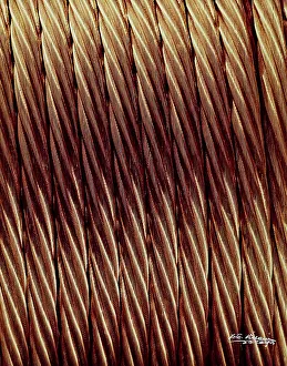 Metal Manufacturing Process Drucke: Copper wires