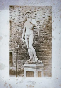 High Renaissance Sculpture Drucke: The David of Michelangelo
