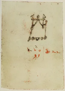 Renaissance Baroque Styles Periods Drucke: Drawing from the Codex Forster II, c