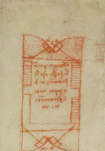 London Museum Artworks Drucke: Drawing from the Codex Forster III, c