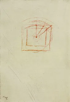 Renaissance Art Styles Drucke: Drawing from the Codex Forster III, c