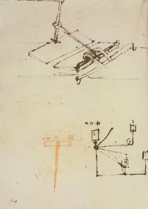 Renaissance Art Styles Drucke: Drawing from the Codex Forster III, c