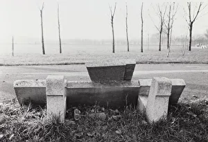Civic Space Furniture Drucke: End': Bench at the Parco Forlanini