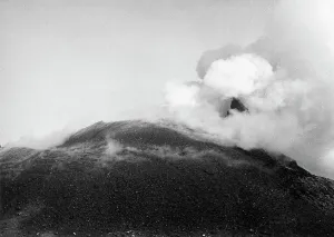Primary Elements Of Nature Drucke: Eruption of Vesuvius