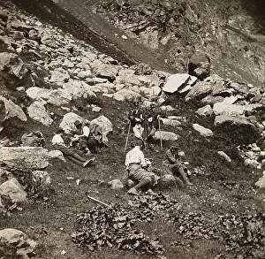 Mountain Landscapes Drucke: Excursion in the mountains of Valle D'Aosta