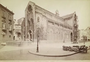 Christian Religious Structures Europe Drucke: Faade of the Cathedral of Bitonto