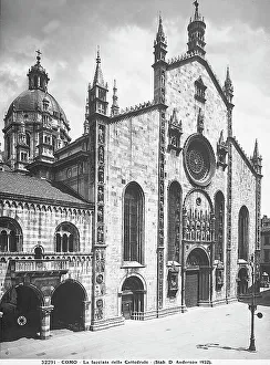 Fassade der Kathedrale von Como