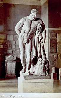 Roman Imperial Period Art Drucke: Farnese Hercules