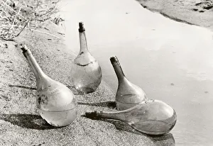 Landscape Of River Courses Italy Drucke: Flasks