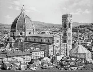 Panorama von Florenz mit dem Dom Santa Maria del Fiore