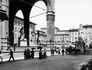 Galerie der Uffizien mit Loggia