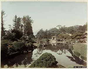 River Course Landscape Photo Drucke: Garden in Nikko