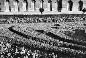 Versailles Garden Drucke: Detail of the garden of Versailles